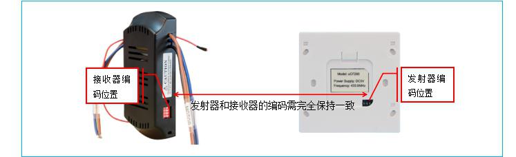 uCF280 Wifi吊扇遥控器 产品详情图