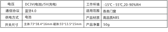 s303 无线智能门控传感器 产品详情图